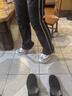 斯凱奇（Skechers）奶茶熊3代女鞋復古熊貓老爹鞋厚底增高鞋百搭休閑運動(dòng)鞋896276 曬單實(shí)拍圖