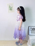 G.DUCKKIDS女童洛麗塔連衣裙夏季2025新款兒童夏裝女寶寶庫洛米公主裙子甜美 紫色 120 cm 曬單實(shí)拍圖