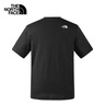 北面（The North Face）速干T恤男短袖休閑吸濕半袖透氣純色簡(jiǎn)約春夏新款 黑色 L/175 曬單實(shí)拍圖