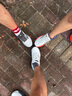 Saucony索康尼彭于晏同款勝利22跑步鞋男緩震舒適慢跑鞋白深蘭42 曬單實拍圖