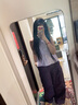 UR2025秋季新款女裝氛圍感百搭休閑系帶收腰吊帶衫UYY250062 淺紫 M 曬單實(shí)拍圖