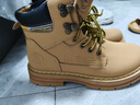 紳濤高幫內增高男鞋10cm戶(hù)外工裝馬丁靴男士增高鞋運動(dòng)鞋內增高休閑鞋 黃色10cm 40 內增高鞋 曬單實(shí)拍圖