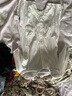babycare桑蠶絲寶寶連體衣新生兒衣服包屁衣嬰兒爬服 月光白  90cm 曬單實拍圖