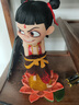 銅師傅正版授權(quán)《哪吒之魔童鬧?！凡宥的倪?銅擺件哪吒周邊 曬單實拍圖