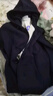 JEANSWEST CLUB真維斯輕薄外套女開(kāi)衫衛(wèi)衣春季新款連帽牛奶絲拉鏈運(yùn)動(dòng)風(fēng)長(zhǎng)袖上衣 曬單實(shí)拍圖