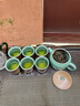 蘇蔻梅子青韻龍泉青瓷非遺茶具套裝草木灰釉功夫茶具送禮盒裝 青韻青瓷 曬單實(shí)拍圖