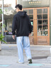 Gap【情人節(jié)】男女裝秋季新款印花抓絨寬松套頭連帽衫衛(wèi)衣786923 黑色 XL (180/100A) 亞洲尺碼 曬單實(shí)拍圖