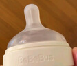 bebebus【配件】鉑晶鉆光奶瓶寬口偏心仿母乳防脹氣吸管奶瓶配件鏈接 單奶嘴（3-6月寶寶） 曬單實拍圖