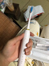 小米猴電動(dòng)牙刷全自動(dòng)充電式智能聲波沖牙器防水軟毛刷頭女士男款學(xué)生情侶套裝青少年電動(dòng)牙刷 簡(jiǎn)約白+4刷頭+充電線 曬單實(shí)拍圖