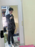 羅蒙 西服套裝男士商務(wù)修身西裝男正裝小西服男伴郎服裝新郎禮服外套 黑色雙扣【西服+西褲+襯衫】 2XL /180【130-145斤】+大禮包 曬單實(shí)拍圖