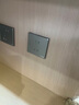 施耐德電氣 四孔插座 86型雙聯(lián)二極帶保護(hù)門電源插座面板 皓呈系列 薄霧灰色 曬單實(shí)拍圖