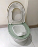 babycare馬桶坐便器蹲便器兒童馬桶仿真馬桶坐便圈2-6歲寶寶便盆溫特綠 曬單實拍圖