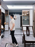 卡賓（CABBEEN）【涼感輕薄高彈】休閑褲男2025夏季新款黑色基礎(chǔ)百搭長褲 煤黑色01 XL /180/52 曬單實拍圖