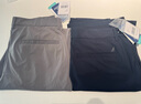 諾帝卡（NAUTICA）【單件直降】男裝25春夏新款錦綸舒彈修身版休閑長褲男PO5181 藏青4NV 33 曬單實(shí)拍圖