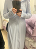 蕉下（beneunder）防曬衣女長(cháng)款超透氣修身防曬服防紫外線(xiàn)戶(hù)外出行AS829淺沫藍S 曬單實(shí)拍圖