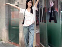 浪莎白色短袖t恤女夏季2025新款寬松薄款大V領(lǐng)休閑百搭顯瘦慵懶風(fēng)上衣 曬單實(shí)拍圖