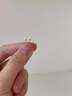 QMXDS925純銀mini珍珠耳釘女小圓球擰螺絲扣養(yǎng)耳洞仿珍珠溫柔風(fēng)耳骨釘 店長(zhǎng)強(qiáng)烈推薦-4mm珍珠耳釘一對(duì) 曬單實(shí)拍圖