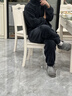 雅鹿睡衣男冬季珊瑚絨2025年新款加厚加絨大碼家居服男士套裝可外穿 NSJLY-KS17深灰雪花絨K字標男 XL [建議體重125-150斤] 曬單實(shí)拍圖