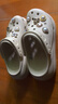 卡駱馳（CROCS）檀健次同款經(jīng)典泡芙洞洞鞋百舒適男沙灘鞋女鞋休閑鞋|207521 石英粉-6UR(含智必星) 36 (220mm) 37 曬單實(shí)拍圖