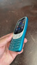 諾基亞（NOKIA）3210 4G 移動聯(lián)通電信廣電全網(wǎng)通 2.4英寸雙卡雙待 直板按鍵學(xué)生功能機備用手機 藍(lán)色 曬單實拍圖