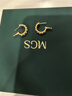 曼古銀（MGS）鍍金耳環(huán)麥穗珍珠耳環(huán)女小眾耳圈高級(jí)感耳飾生日情人節(jié)禮物送女友 曬單實(shí)拍圖
