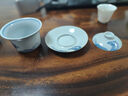 南山先生 聽(tīng)海蓋碗茶杯單個(gè)三才蓋碗大容量泡茶手抓碗功夫茶具套裝 聽(tīng)海蓋碗 曬單實(shí)拍圖