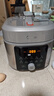 美的（Midea）小飛俠沸騰濃香雙模式電壓力鍋0氟0涂層雙膽高壓鍋5L智能預(yù)約家用煲湯4-6人煮飯煲E5825N輕音泄壓 曬單實拍圖