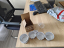 炊大皇 錫紙碗布丁杯模具蛋糕模具空氣炸鍋錫紙碗烘焙 圓奶牛30只裝 曬單實拍圖