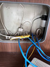 萬級六類網線千兆非屏蔽20米【國標23AWG-0.57mm純無氧銅芯】CAT6類工程家裝預埋網絡布線雙絞線一箱藍 曬單實拍圖