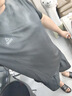 匹克跑步速干運(yùn)動(dòng)套裝男夏季衣健身服透氣排汗羽毛球服短袖短褲兩件套 【短袖拉鏈款52001】黑色 L/175 曬單實(shí)拍圖