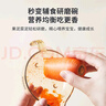 日康（rikang）嬰兒輔食碗 ppsu壺嘴小寶寶碗喂水喂奶帶刻度研磨碗RK-C1018 曬單實拍圖