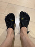 Vibram五指鞋男 赤足室內(nèi)運動訓練鞋跑步舉重硬拉深蹲健身鞋透氣網(wǎng)面橡膠底鞋EL-X 黑色 44 曬單實拍圖