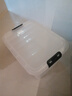 禧天龍塑料衣物收納箱玩具整理箱30L 透明 1個(gè)裝 不帶輪 曬單實(shí)拍圖