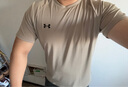 安德瑪（Under Armour）短袖男 跑步健身訓練舒適透氣運動休閑圓領T恤 1327965-203 2XL 曬單實拍圖