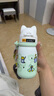 babycare西高地保溫杯學(xué)飲兒童寶寶學(xué)生上學(xué)水壺吸管直飲杯外出6月+-大綠 曬單實(shí)拍圖