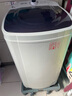 先科（SAST）【五萬(wàn)好評(píng)】脫水機(jī)甩干機(jī)家用單甩不銹鋼甩桶甩干桶脫水桶小型干衣機(jī)單脫水衣服烘干機(jī)烘衣機(jī)嬰兒 12KG【藍(lán)光防護(hù)+不銹鋼加厚+快速甩干】 曬單實(shí)拍圖