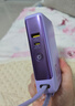 倍思【3C認(rèn)證】10000毫安超能充三合一充電寶充電器67W快充自帶線插頭適用安卓蘋(píng)果手機(jī)筆記本可上飛機(jī) 【67W閃充三合一】星云紫 曬單實(shí)拍圖