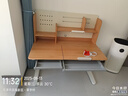 源氏木語(yǔ)兒童家具兒童學(xué)習(xí)桌椅套裝實(shí)木可升降桌子家用多功能寫(xiě)字桌可移動(dòng)學(xué)生課桌 兒童學(xué)習(xí)桌1.2m|單桌+上架1.15m 曬單實(shí)拍圖