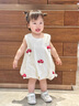 G.DUCKKIDS小黃鴨童裝嬰兒衣服夏季2024新生兒連體衣寶寶可愛公主三角爬爬服 蘑菇燈籠哈衣 米色aoceokm 66cm 66碼0-3月(建議寶寶4-6公斤左右) 曬單實(shí)拍圖