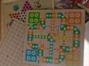 得力（deli）五合一游戲棋圍棋飛行跳棋斗獸棋動物棋兒童桌游禮物套裝 曬單實拍圖