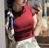 KJ無痕內(nèi)衣女夏季薄款白T不透粉底液膚涼感冰絲超細(xì)肩吊帶美背文胸 膚色文胸 細(xì)肩帶 M 【70B 70C 75A 75B 】 曬單實拍圖