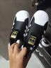 阿迪達(dá)斯（adidas）童鞋春秋款男女小童經(jīng)典三葉草一腳蹬貝殼頭運(yùn)動(dòng)鞋GX3231 曬單實(shí)拍圖