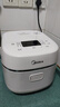 美的（Midea）電飯煲0涂層電飯鍋3L/4升家用2-3/4-6人大容量316L不銹鋼內膽 ih加熱智能預約多功能無(wú)涂層電飯煲 3L 【母嬰級0涂層IH】一鍵開(kāi)關(guān)機 曬單實(shí)拍圖