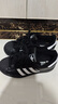 阿迪達(dá)斯 （adidas）三葉草貝殼頭運(yùn)動(dòng)青少年男女板鞋JH9977黑色36.5碼 曬單實(shí)拍圖