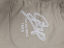 Gap男裝夏季刺繡logo松緊抽繩短褲百搭運動休閑褲465597 卡其色 M (170/80A) 亞洲尺碼 曬單實拍圖