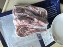 中農(nóng)順 寧夏灘羊肉 原切法式羊排6支/袋300g西餐法排生鮮羊肋排燒烤食材 曬單實(shí)拍圖