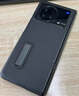 歐格迪適用 vivo x fold手機殼xfold+折疊真皮保護套殼膜一體鉸鏈全包 支持指紋解鎖【璨夜黑】面框+水凝膜*2張+鉸鏈后殼 曬單實(shí)拍圖