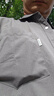 JEEP SPIRIT吉普襯衫男夏季短袖半袖上衣服襯衣透氣潮流大碼男士 灰色  2XL 曬單實(shí)拍圖
