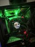 超頻三（PCCOOLER）巨浪120 DA120 CPU一體式水冷散熱器ARGB/幻彩燈光/一體式/支持1200/1700/AM5/標配硅脂 曬單實(shí)拍圖