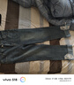 派吉鯊新中式直筒牛仔褲女春季款2025今年流行九分褲國風刺繡煙管褲 藍色 2XL 【建議 125-140斤】 曬單實拍圖